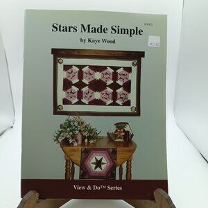 Stars Made Simple By Kaye Wood Quilting Guide Book View & Do Series